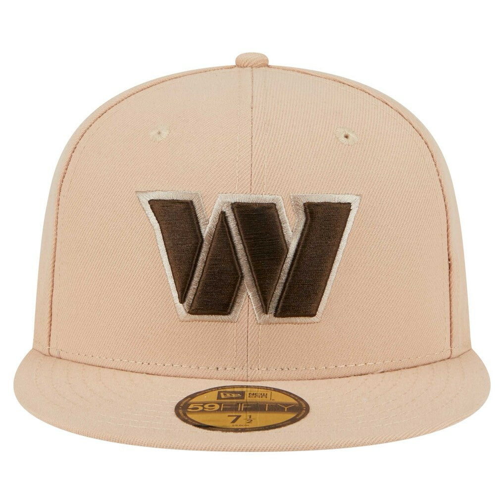 Washington Commanders New Era Candied Pecan 59FIFTY Fitted Hat - Tan on sale