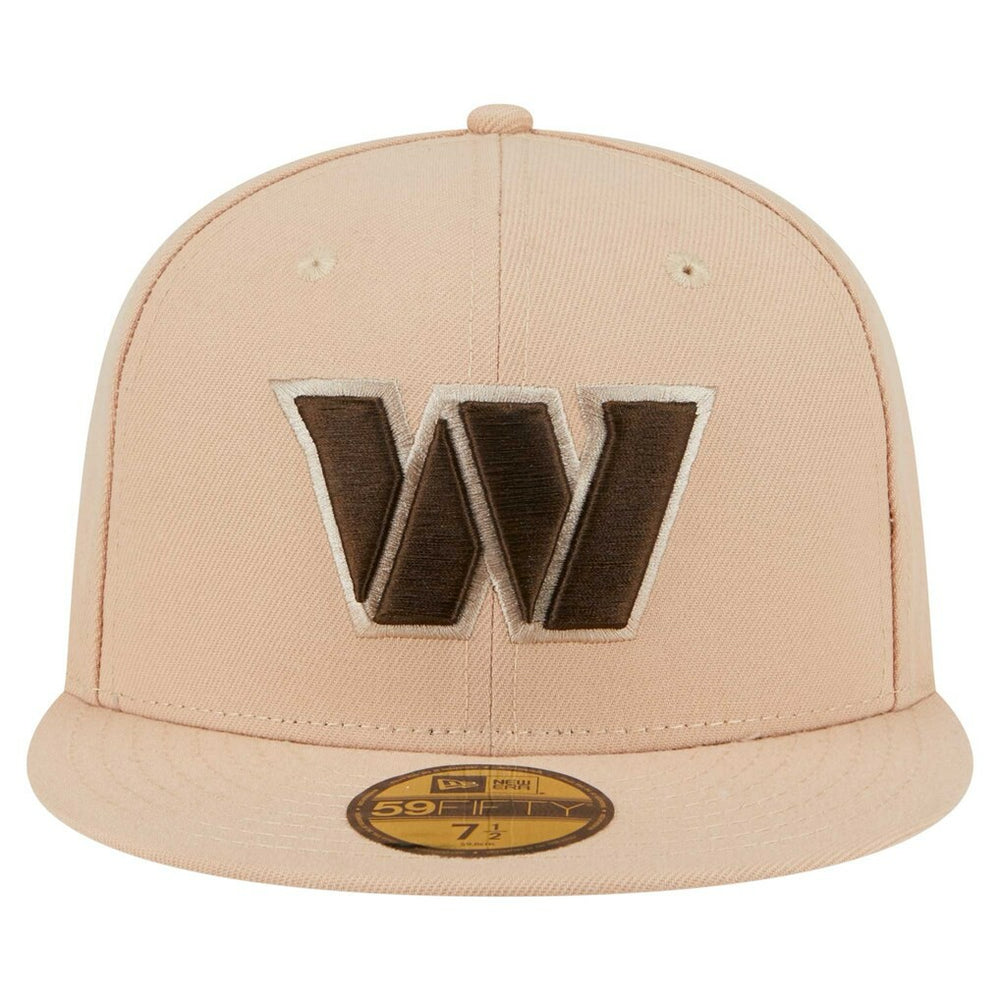 Washington Commanders New Era Candied Pecan 59FIFTY Fitted Hat - Tan on sale