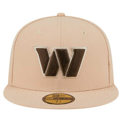 Washington Commanders New Era Candied Pecan 59FIFTY Fitted Hat - Tan on sale