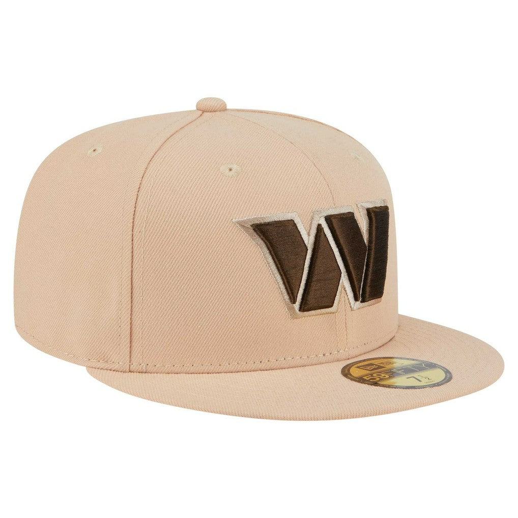 Washington Commanders New Era Candied Pecan 59FIFTY Fitted Hat - Tan on sale