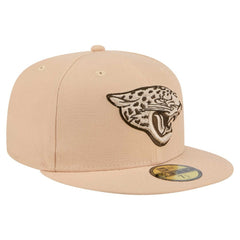 Jacksonville Jaguars New Era Candied Pecan 59FIFTY Fitted Hat - Tan for sale