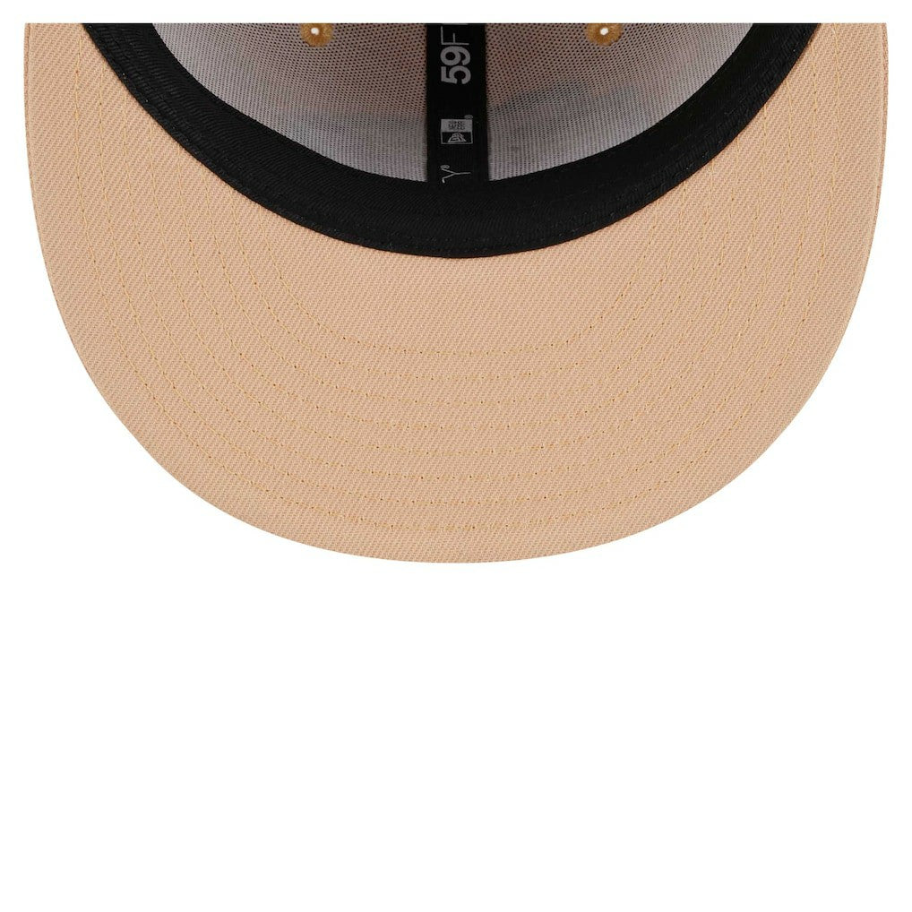Kansas City Chiefs New Era Candied Pecan 59FIFTY Fitted Hat - Tan for sale