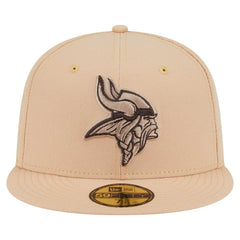 Minnesota Vikings New Era Candied Pecan 59FIFTY Fitted Hat - Tan online