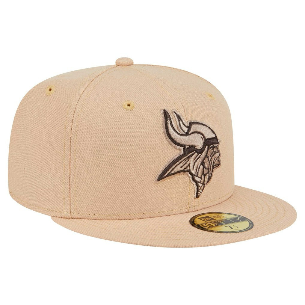 Minnesota Vikings New Era Candied Pecan 59FIFTY Fitted Hat - Tan online