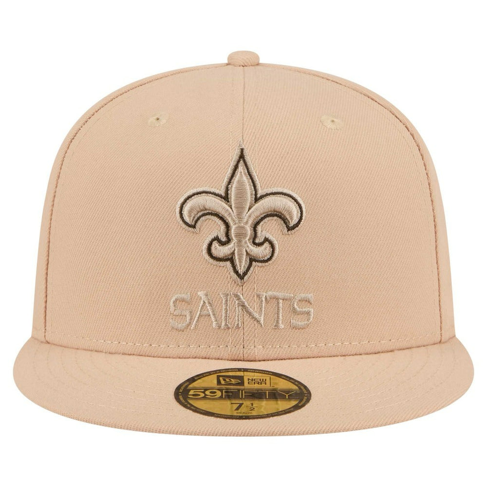 New Orleans Saints New Era Candied Pecan 59FIFTY Fitted Hat - Tan for sale