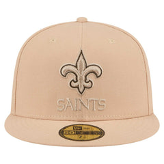 New Orleans Saints New Era Candied Pecan 59FIFTY Fitted Hat - Tan for sale
