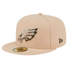 Philadelphia Eagles New Era Candied Pecan 59FIFTY Fitted Hat - Tan online