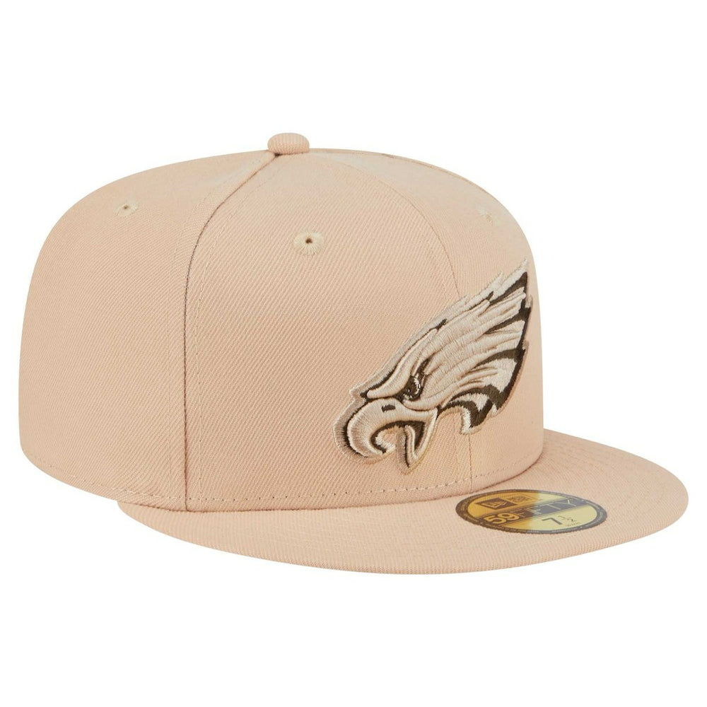Philadelphia Eagles New Era Candied Pecan 59FIFTY Fitted Hat - Tan online