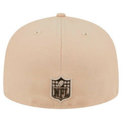 Baltimore Ravens New Era Candied Pecan 59FIFTY Fitted Hat - Tan for sale
