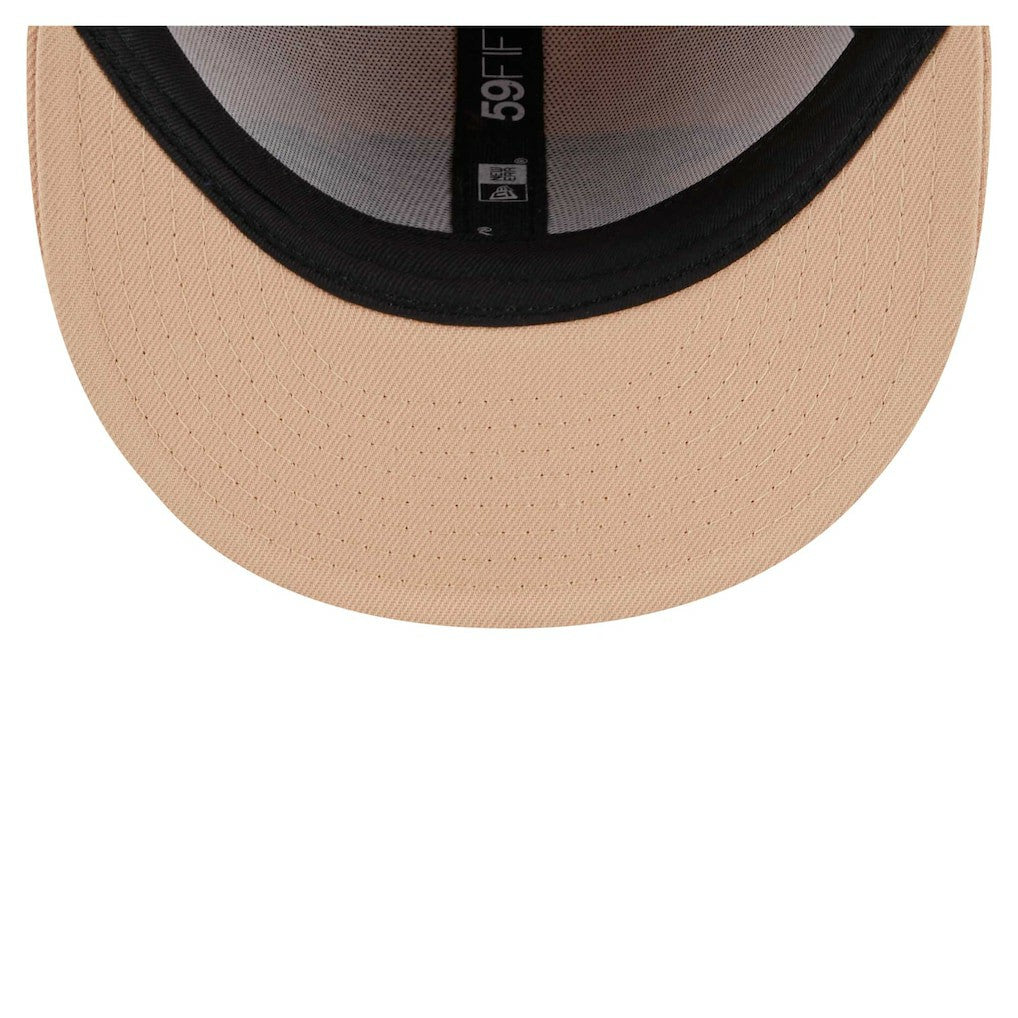 Baltimore Ravens New Era Candied Pecan 59FIFTY Fitted Hat - Tan for sale