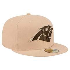 Carolina Panthers New Era Candied Pecan 59FIFTY Fitted Hat - Tan on sale