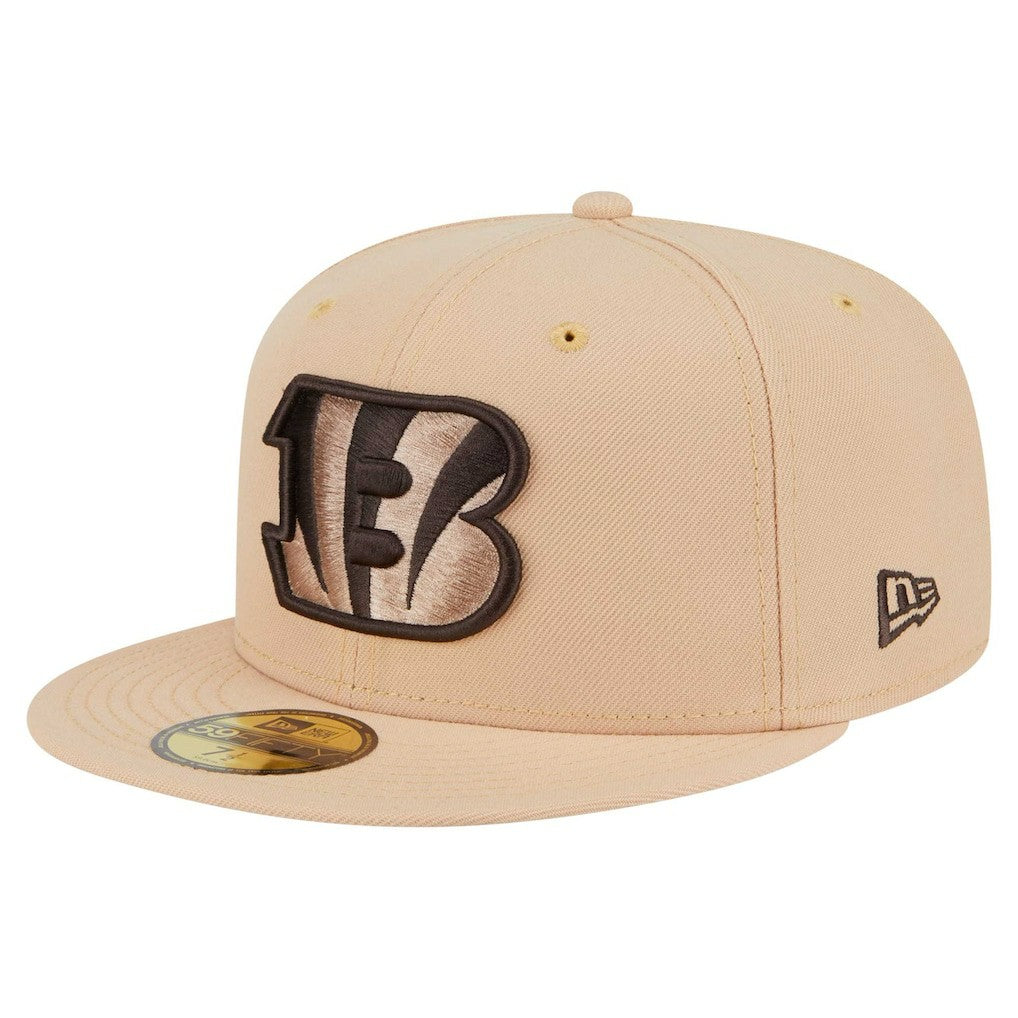 Cincinnati Bengals New Era Candied Pecan 59FIFTY Fitted Hat - Tan discount