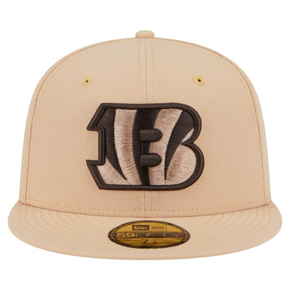 Cincinnati Bengals New Era Candied Pecan 59FIFTY Fitted Hat - Tan discount