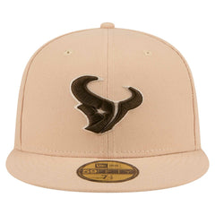 Houston Texans New Era Candied Pecan 59FIFTY Fitted Hat - Tan discount