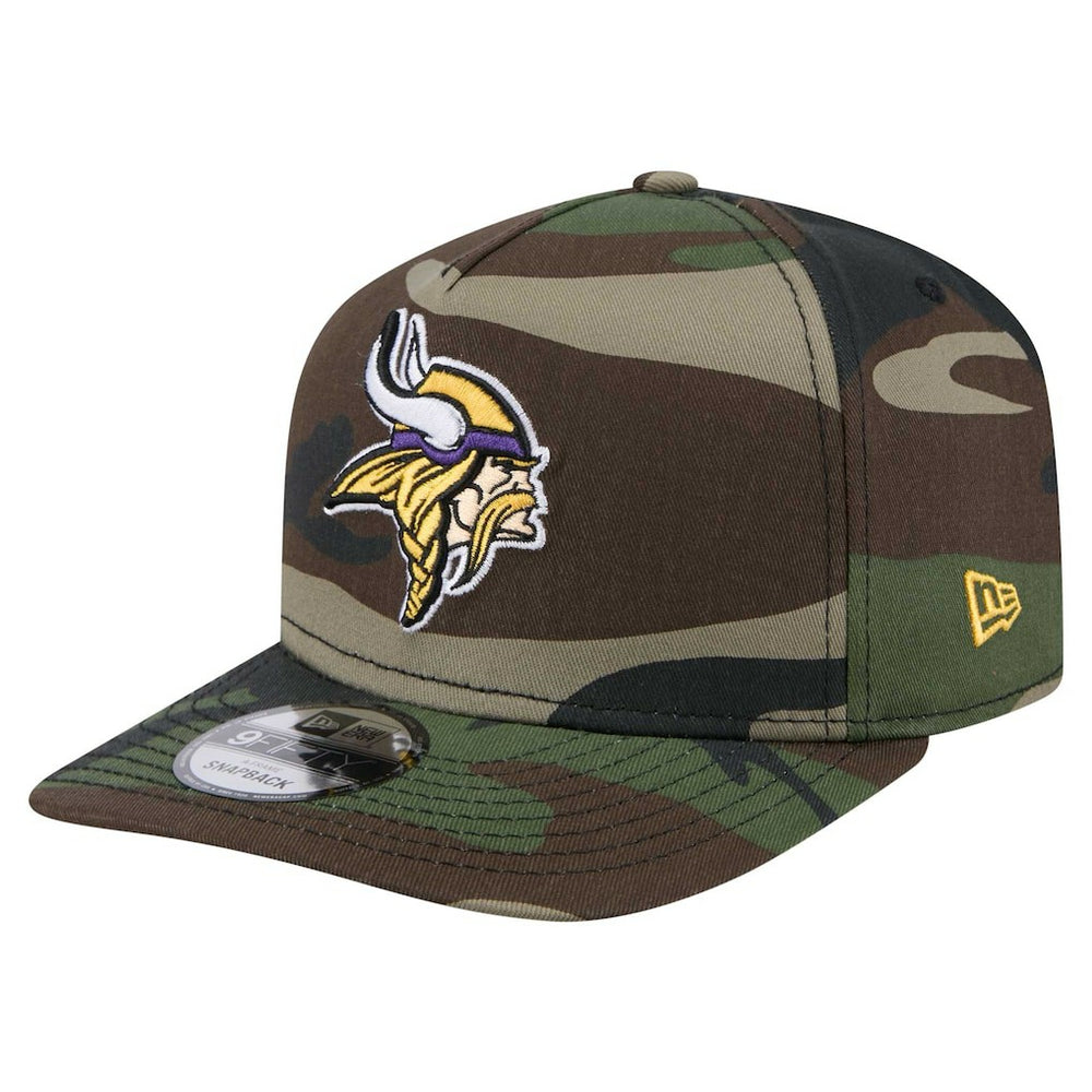Minnesota Vikings New Era Woodsy 9FIFTY Snapback Hat - Camo for sale
