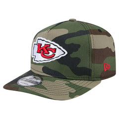 Kansas City Chiefs New Era Woodsy 9FIFTY Snapback Hat - Camo sale
