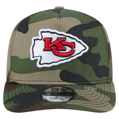 Kansas City Chiefs New Era Woodsy 9FIFTY Snapback Hat - Camo sale