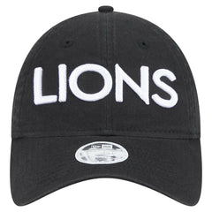 Detroit Lions New Era Women's Cece 9TWENTY Adjustable Hat - Black cheap