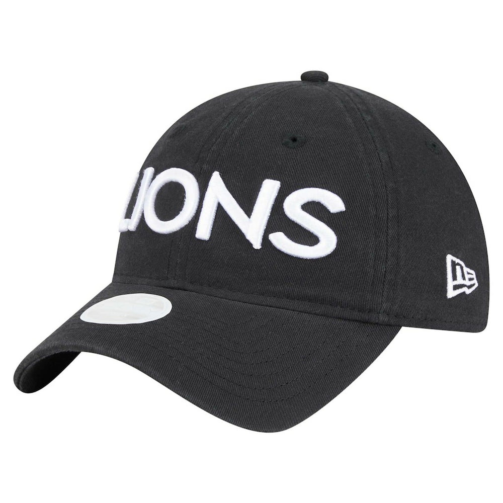 Detroit Lions New Era Women's Cece 9TWENTY Adjustable Hat - Black cheap