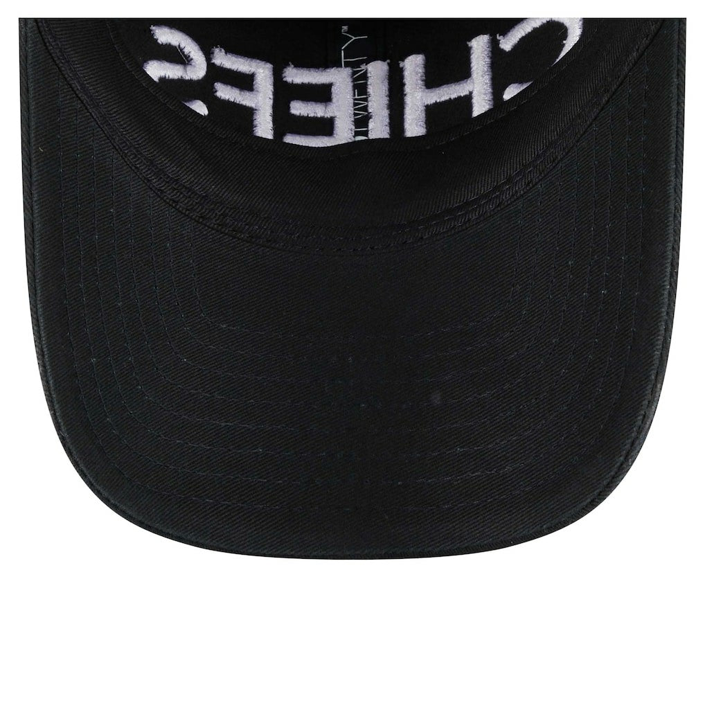 Kansas City Chiefs New Era Women's Cece 9TWENTY Adjustable Hat - Black discount