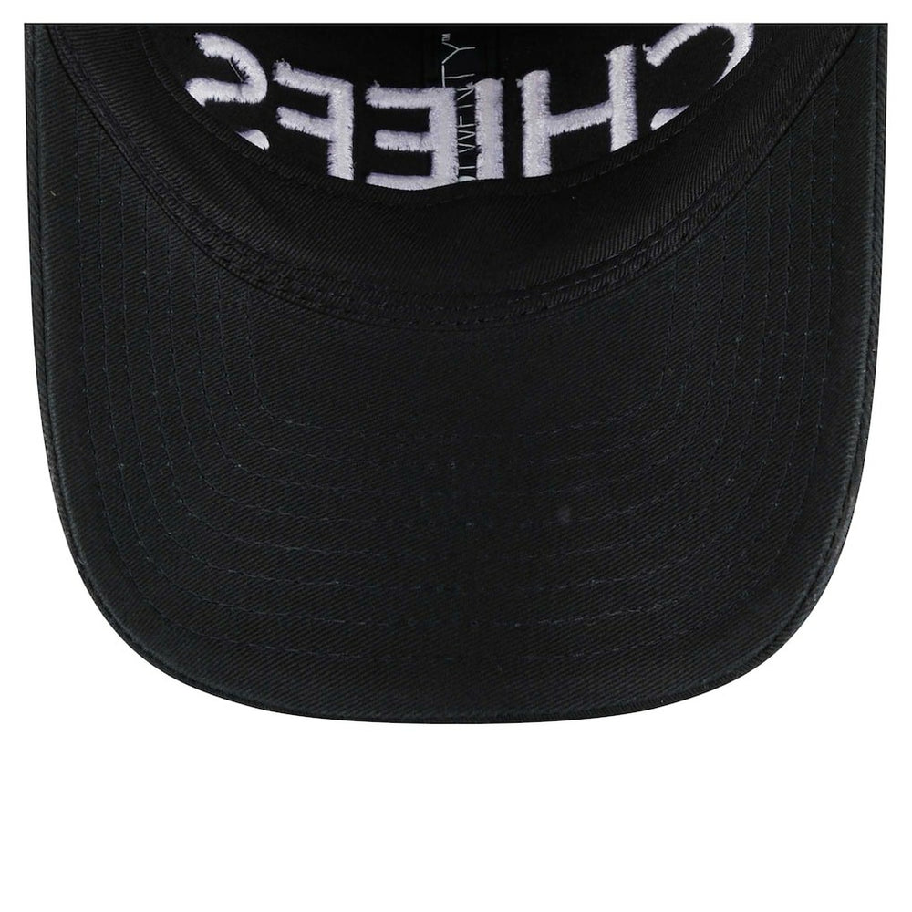 Kansas City Chiefs New Era Women's Cece 9TWENTY Adjustable Hat - Black discount