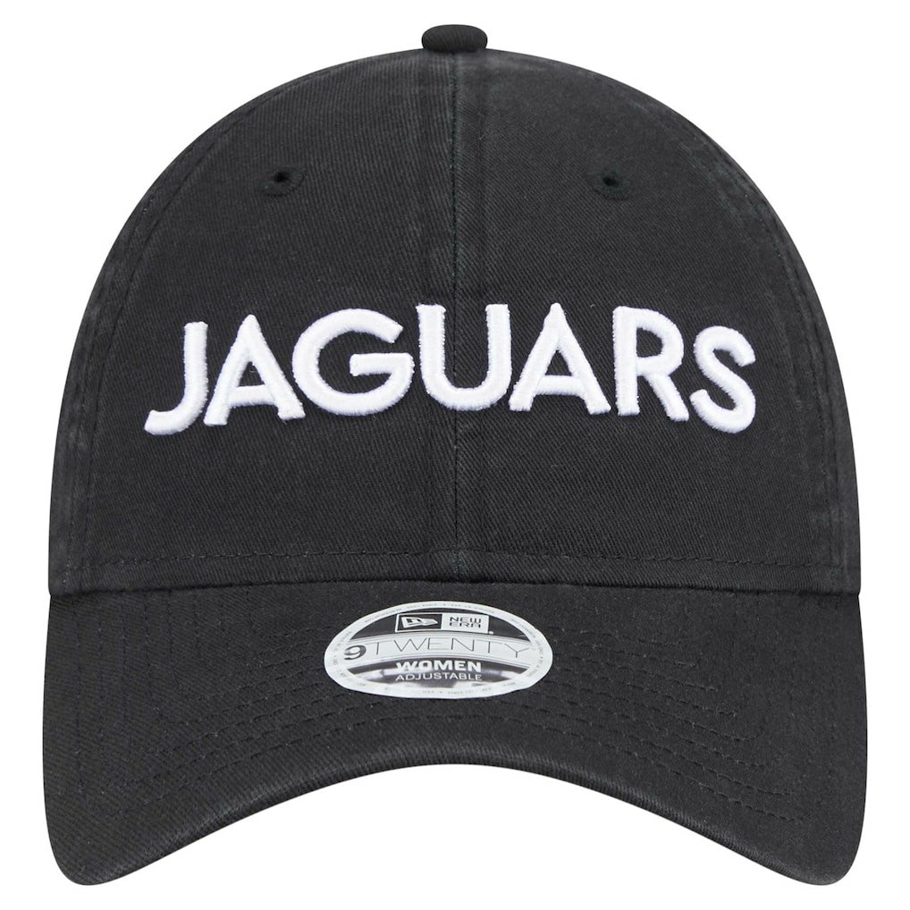 Jacksonville Jaguars New Era Women's Cece 9TWENTY Adjustable Hat - Black on sale