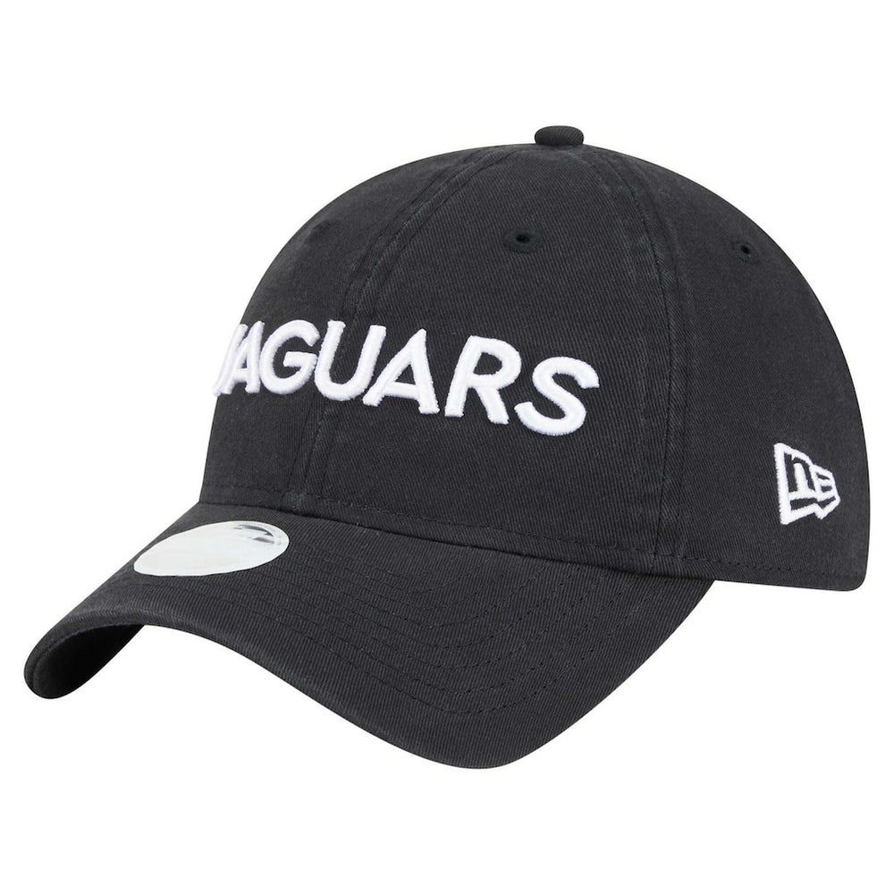 Jacksonville Jaguars New Era Women's Cece 9TWENTY Adjustable Hat - Black on sale
