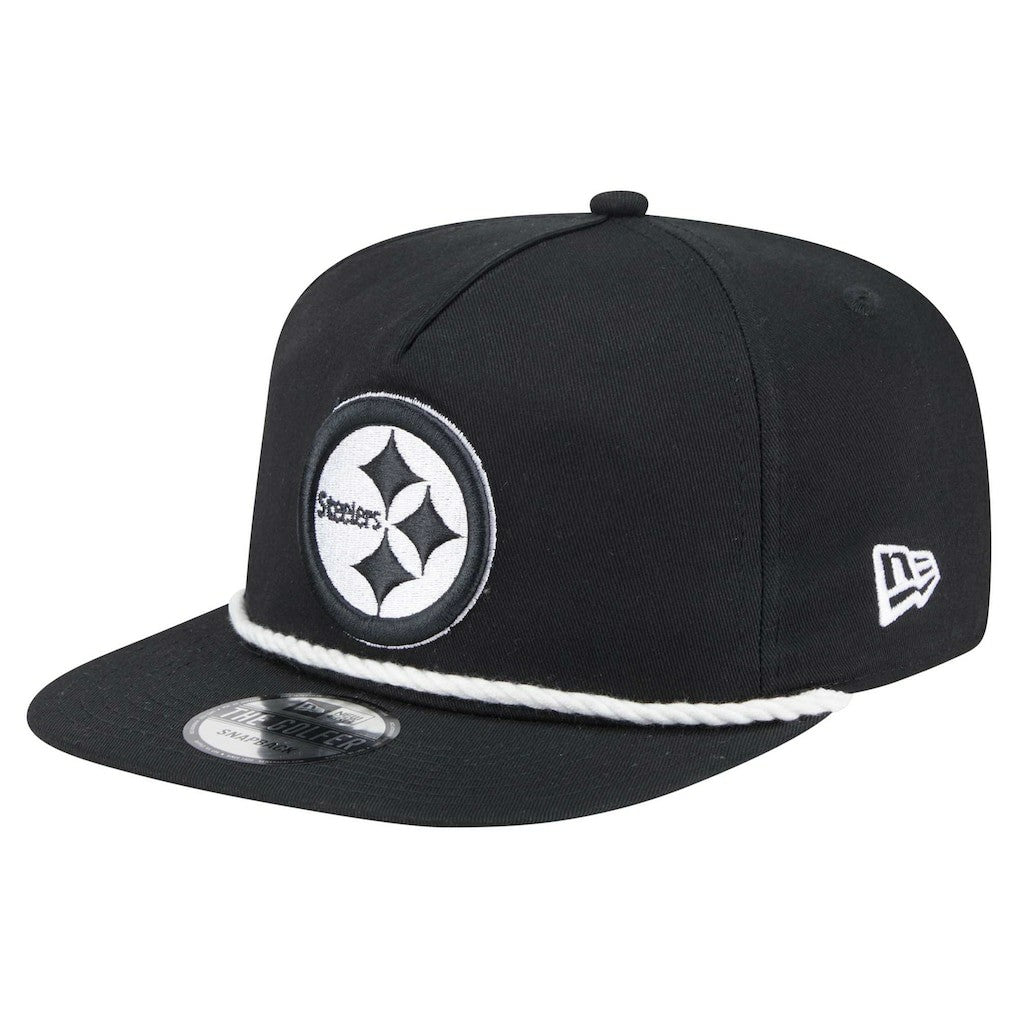 Pittsburgh Steelers New Era B-Dub Golfer Snapback Hat - Black online