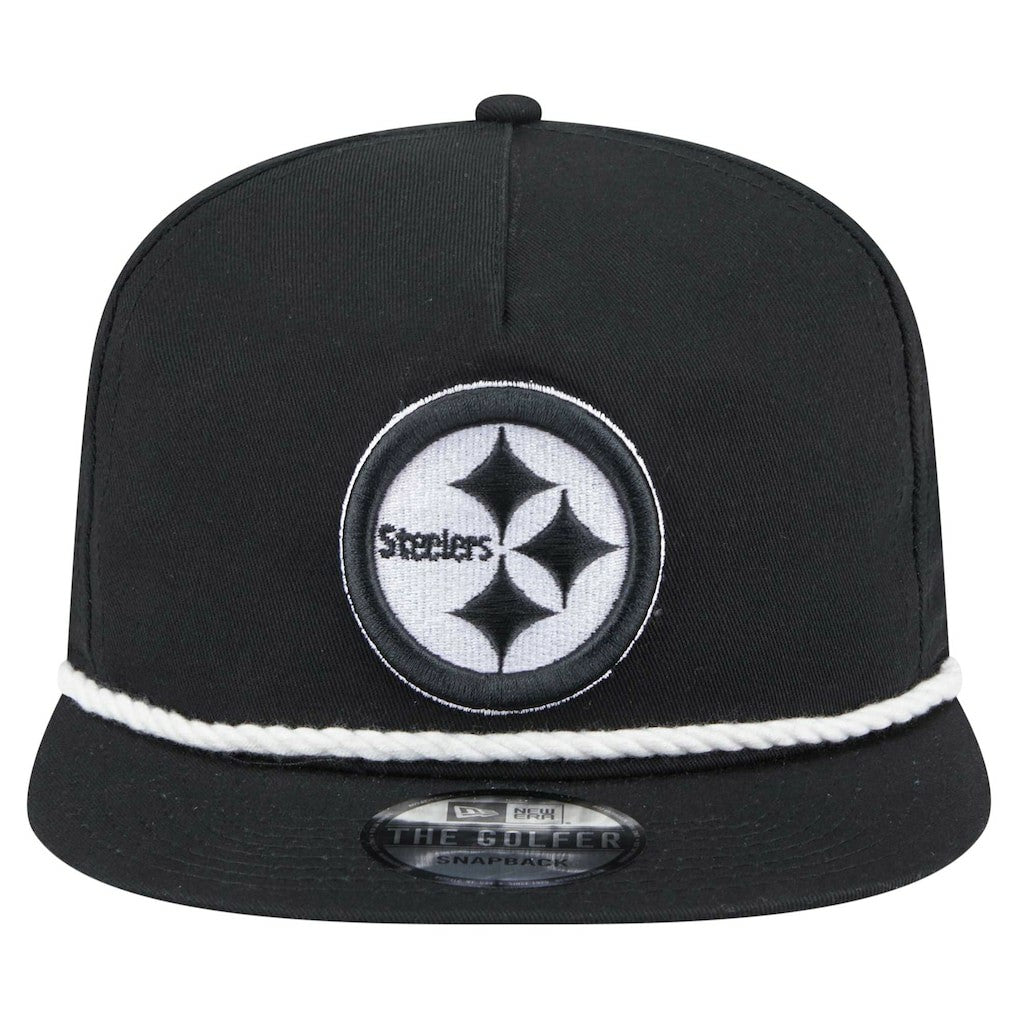 Pittsburgh Steelers New Era B-Dub Golfer Snapback Hat - Black online