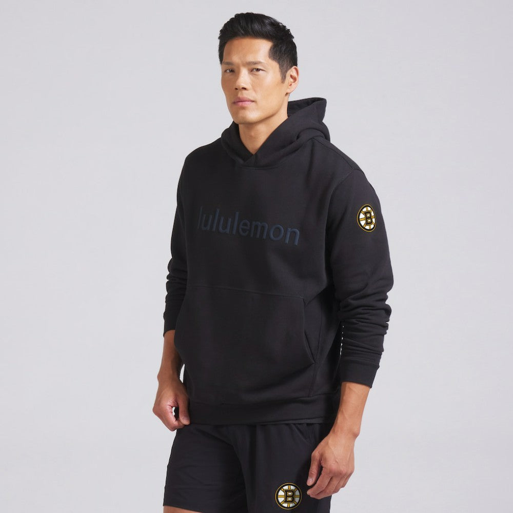 Boston Bruins lululemon Steady State Pullover Hoodie - Black Hoodies