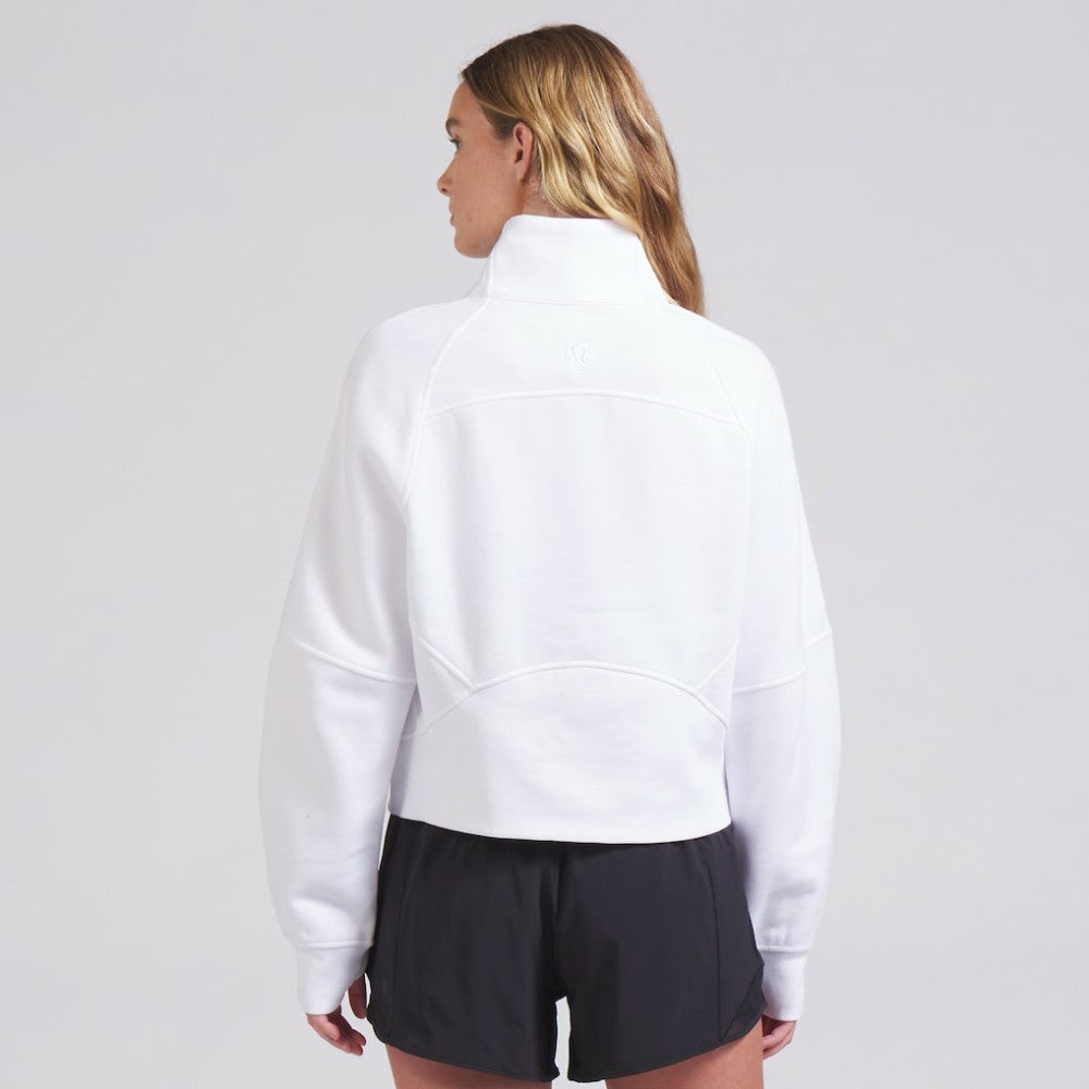 Boston Bruins lululemon Women's Scuba Oversized Half Zip Top - White Tops