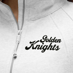 Vegas Golden Knights lululemon Women's Scuba Oversized Half Zip Top - Heather Gray Tops