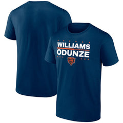Caleb Williams & Rome Odunze Chicago Bears Election Players T-Shirt - Navy on sale