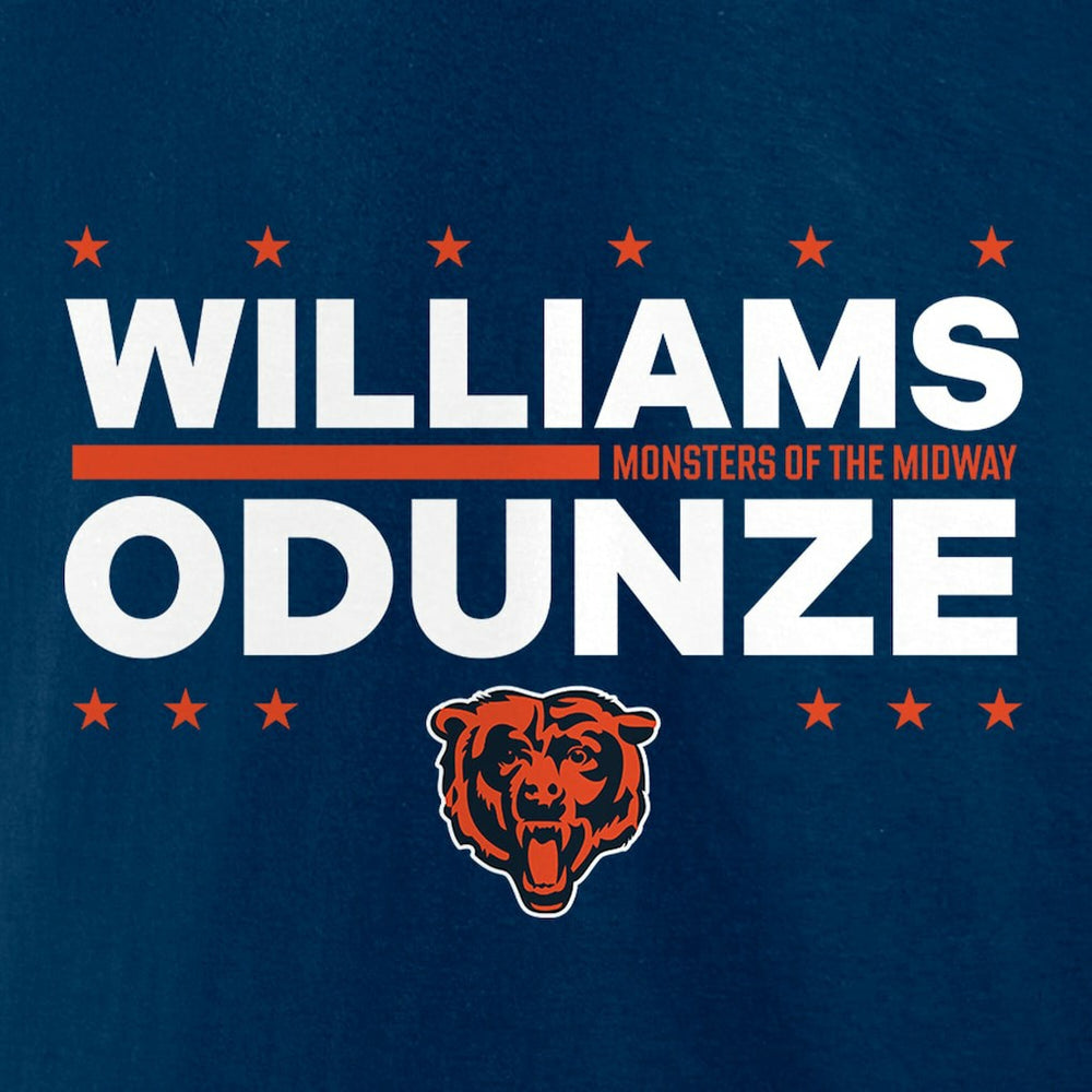 Caleb Williams & Rome Odunze Chicago Bears Election Players T-Shirt - Navy on sale