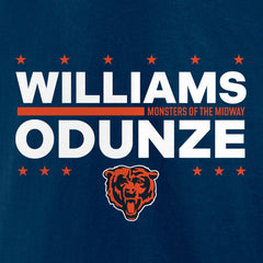 Caleb Williams & Rome Odunze Chicago Bears Election Players T-Shirt - Navy on sale