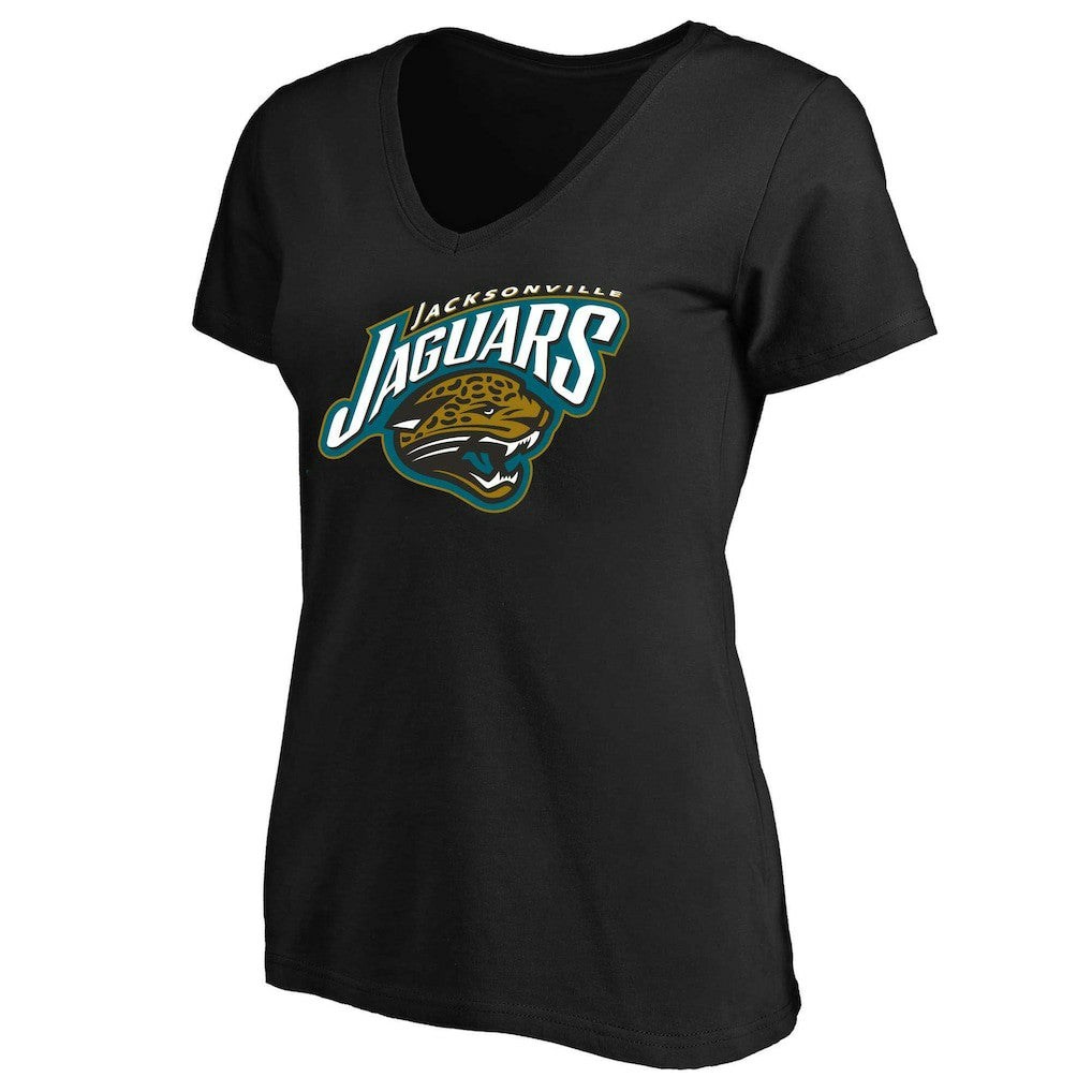 Jacksonville Jaguars Women's Plus Size Classic Logo T-Shirt - Black online