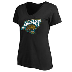 Jacksonville Jaguars Women's Plus Size Classic Logo T-Shirt - Black online