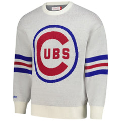 Chicago Cubs Retro Pullover Sweater Cream