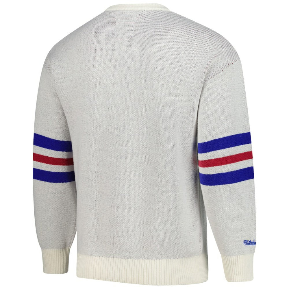 Chicago Cubs Retro Pullover Sweater Cream