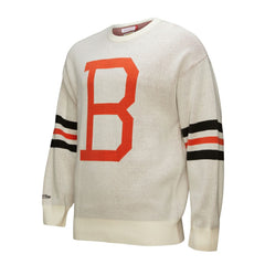 Baltimore Orioles Retro Pullover Sweater Cream