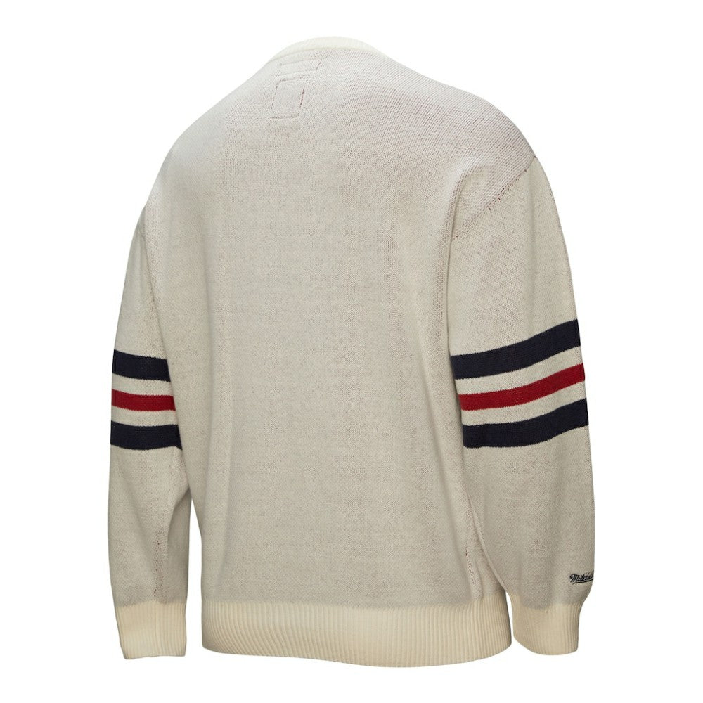 Boston Red Sox Retro Pullover Sweater Cream
