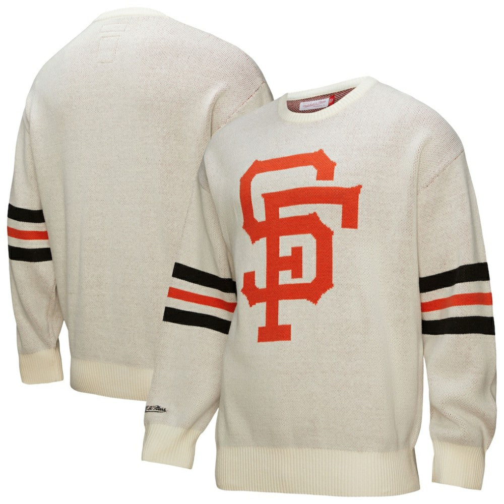 San Francisco Giants Retro Pullover Sweater Cream