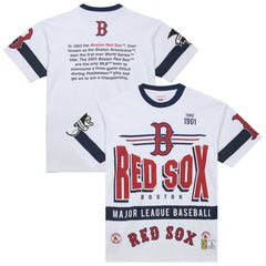 Boston Red Sox Cooperstown Collection Team Origins Premium T-Shirt White