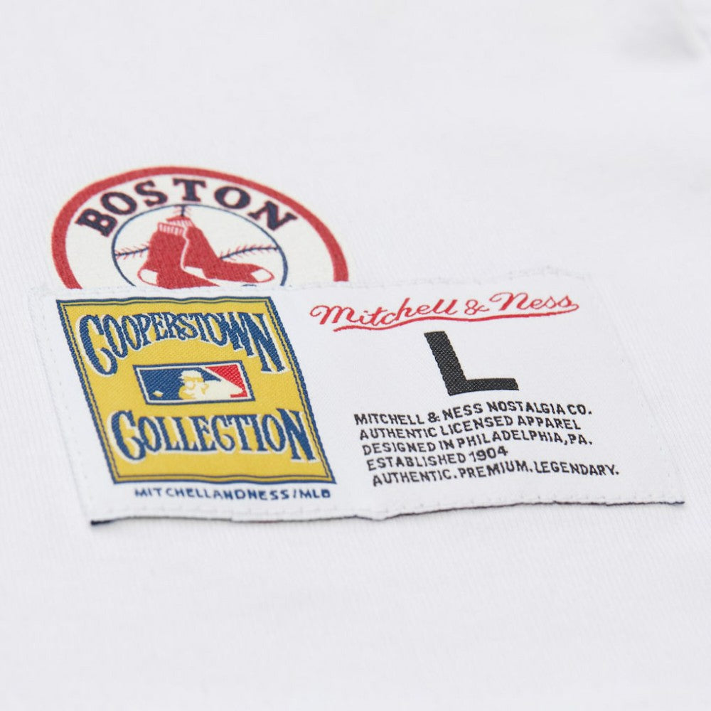 Boston Red Sox Cooperstown Collection Team Origins Premium T-Shirt White