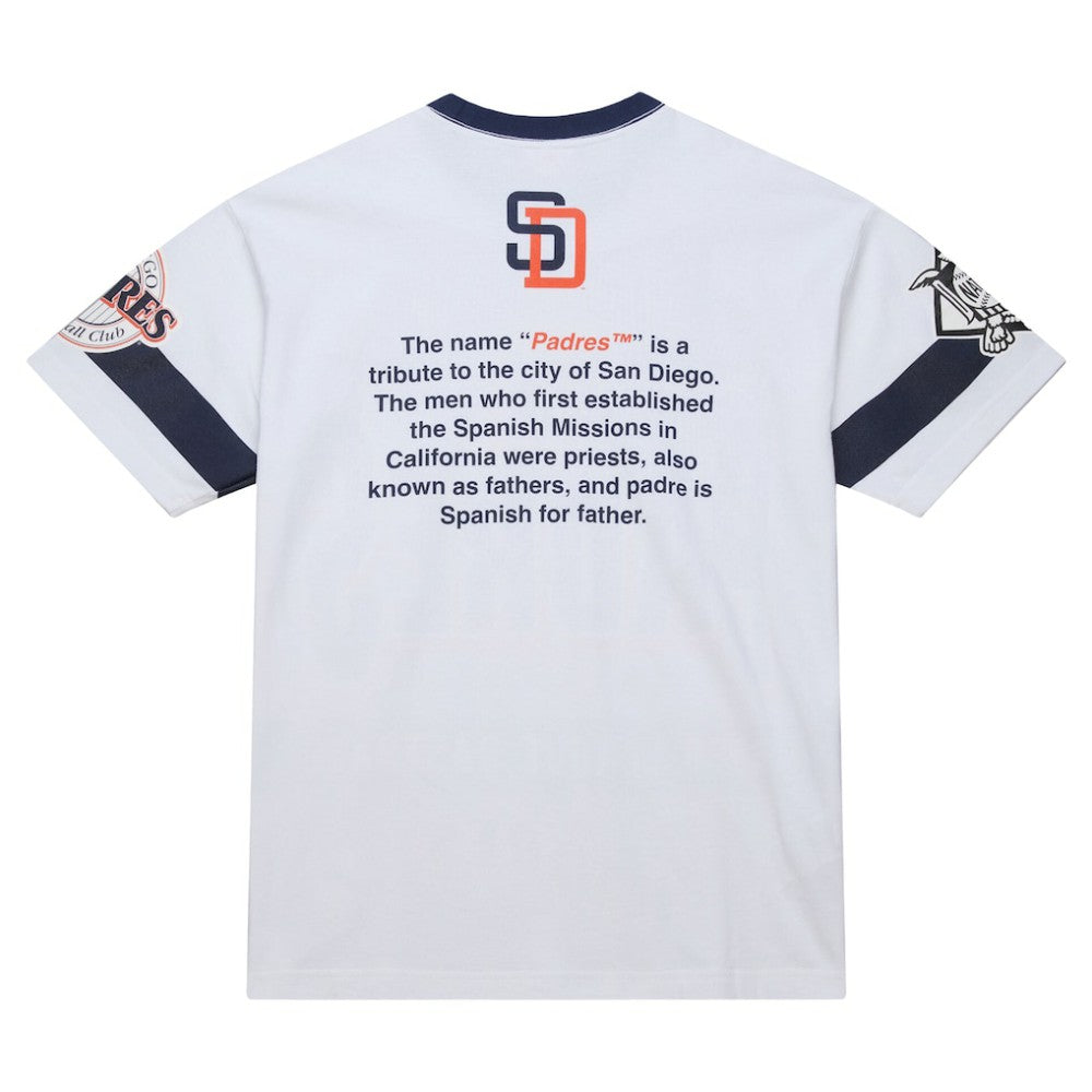 San Diego Padres Cooperstown Collection Team Origins Premium T-Shirt White