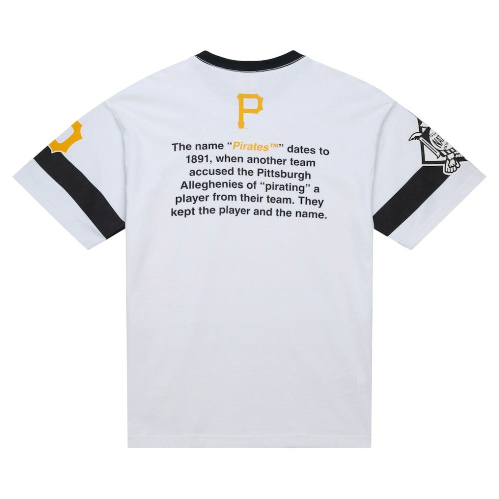 Pittsburgh Pirates Cooperstown Collection Team Origins Premium T-Shirt White