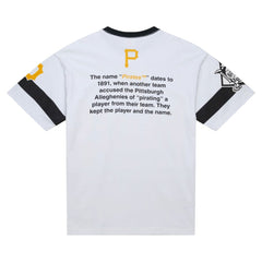 Pittsburgh Pirates Cooperstown Collection Team Origins Premium T-Shirt White