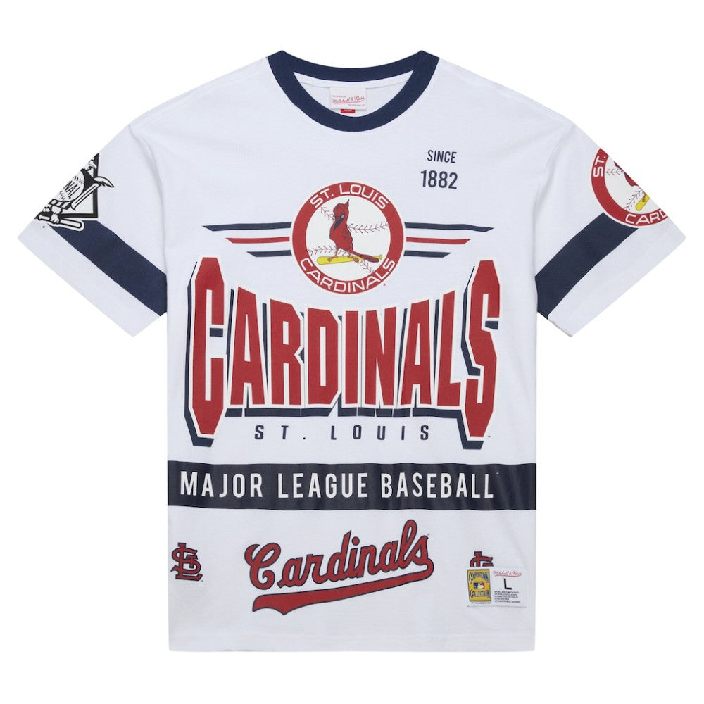 St. Louis Cardinals Cooperstown Collection Team Origins Premium T-Shirt White