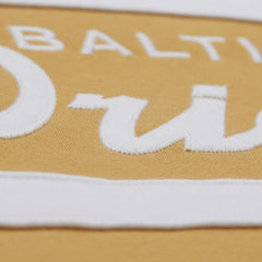 Baltimore Orioles Head Coach Pullover Hoodie Tan/Cream