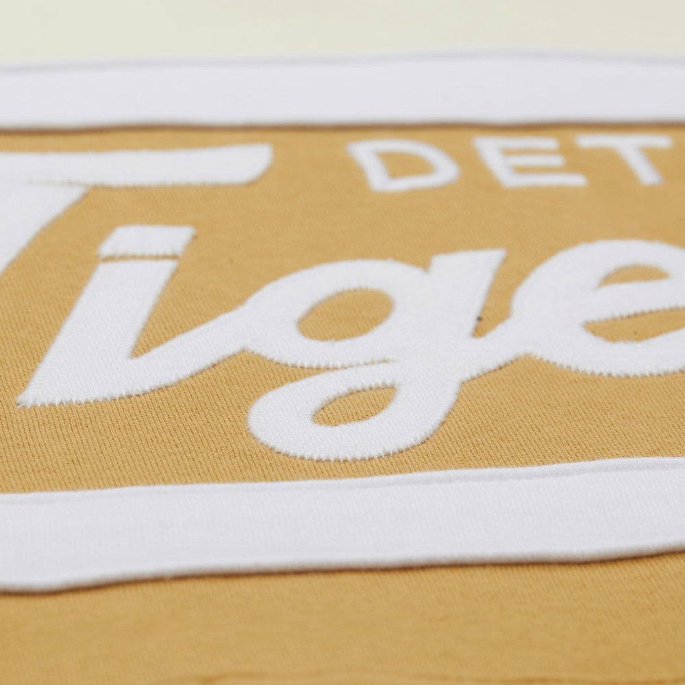 Detroit Tigers Head Coach Pullover Hoodie Tan/Cream